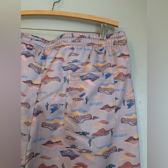 Public record lounge shorts desert cactus sweatpant shorts - Picture 6 of 8